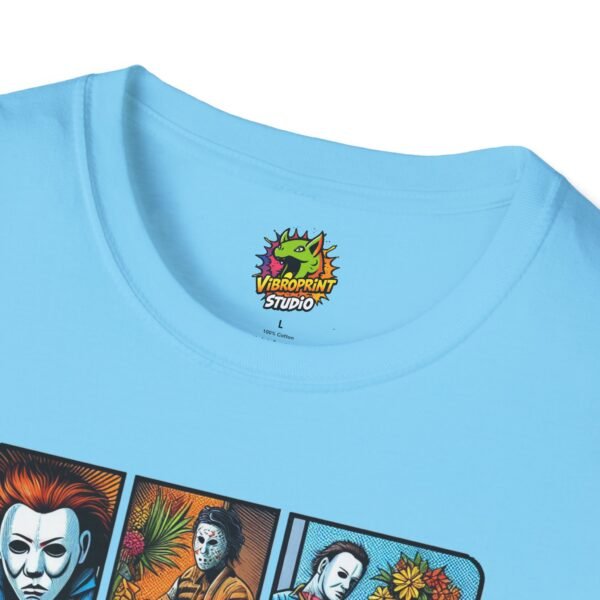 Jason Voorhees & Michael Myers Funny Shirt | Halloween Horror Tee - Image 35