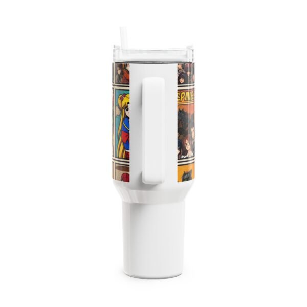 Stanley Tumbler | Geek and Anime Themed Drinkware for Gamers | Colorful Cartoon Tumbler - Image 3