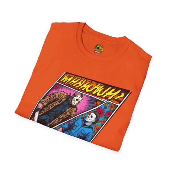 Michael Myers Funny Vintage Halloween Shirt | Horror Tee - Image 20