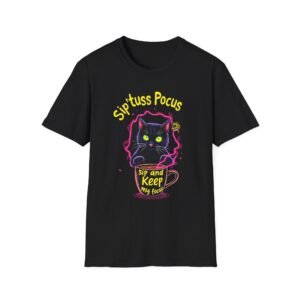 Fall Seasoned Shirt | Hocus Pocus Shirt | Fall Season Shirt | Retro 80s Neon | Halloween Party Tee | Pumpkin Shirt | Cat Lover Gift
