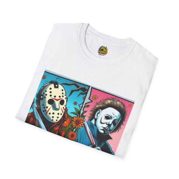Michael Myers Vintage Shirt | Jason Voorhees Funny Horror Picnic Tee - Image 4