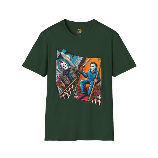 Michael Myers Vintage Shirt | Jason & Michael Halloween Picnic Tee - Image 29