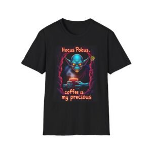 Fall Seasoned Shirt | Hocus Pocus Shirt | Fall Season Shirt | Retro 80s Neon | Halloween Cat Tee | Pumpkin Spice Latte | Cute Fall