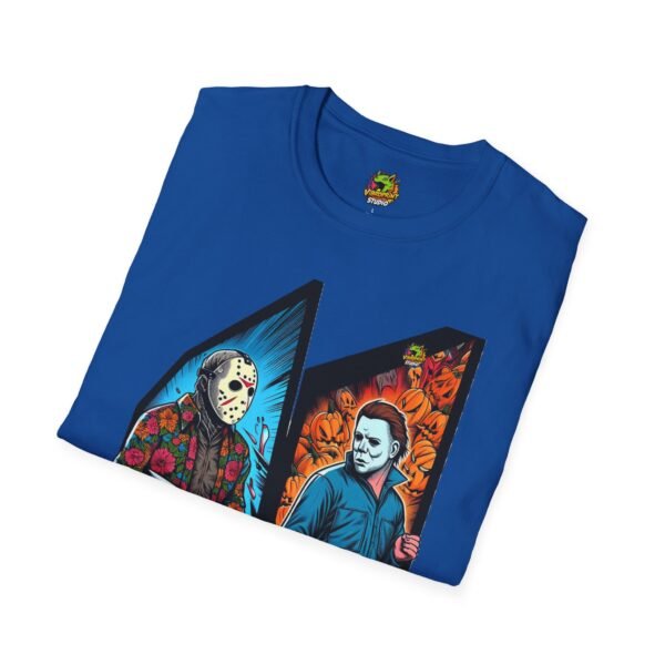 Jason Voorhees & Michael Myers Funny Halloween Shirt - Image 44