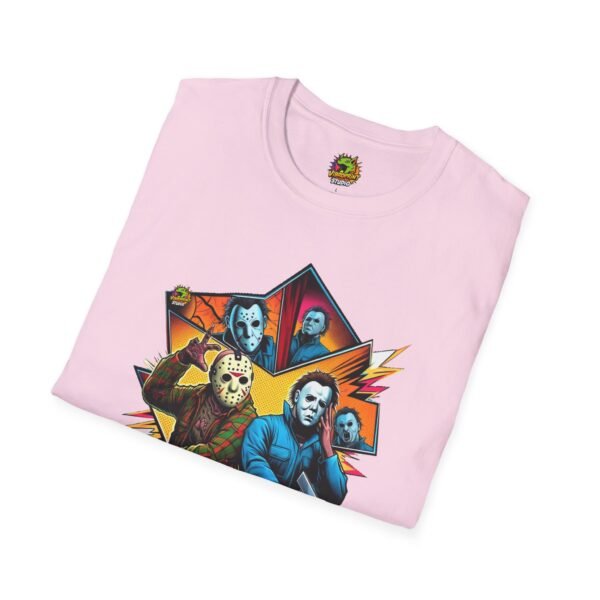 Jason Voorhees & Michael Myers Shirt | Funny Halloween Horror Tee - Image 60