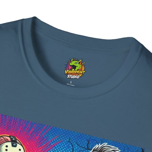 Jason Voorhees & Michael Myers Shirt | Funny Vintage Halloween Tee - Image 39