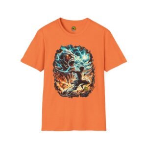 Attack on Titan Shirt | Eren Yeager Titan Form Tee | Anime Graphic T-Shirt | Cool Anime Clothing | Attack Titan Shirt for Men & Women