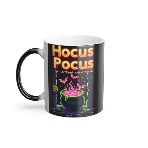 Hocus Pocus Mug | Witchy Color Changing Coffee Cup | Heat Sensitive Halloween Mug | Magical Fall Drinkware | Christmas Gift Idea - Image 3