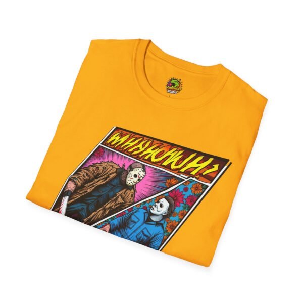 Michael Myers Funny Vintage Halloween Shirt | Horror Tee - Image 16