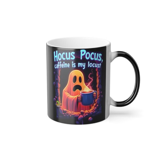 Hocus Pocus Mug | Color Changing Heat Sensitive Mug | Witchy Coffee Cup | Halloween Drinkware | Spooky Fall Mug | Christmas Gift Idea - Image 4