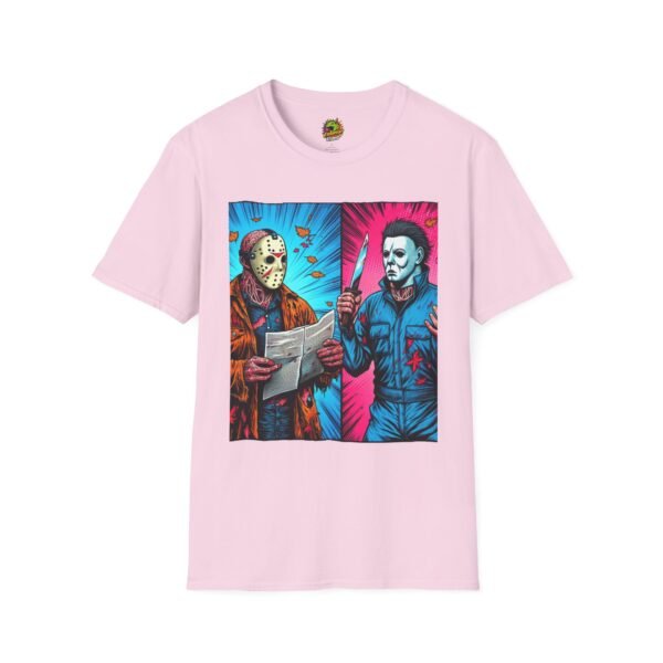 Michael Myers Vintage Tee | Jason Voorhees Funny Halloween Picnic Shirt - Image 57