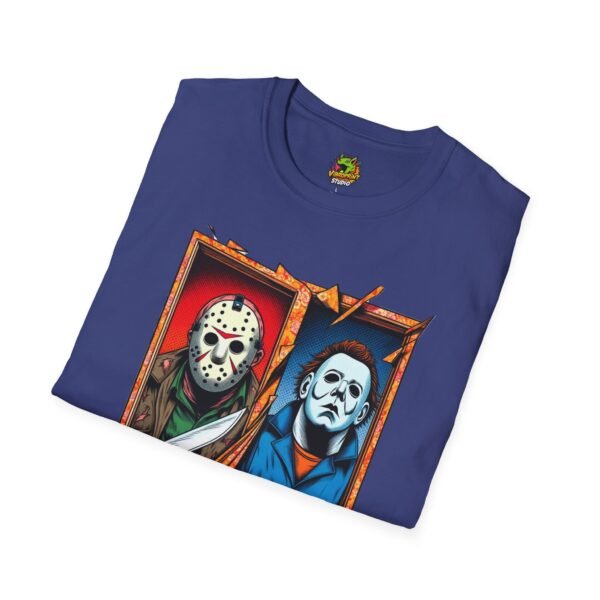 Michael Myers Vintage Tee | Jason Voorhees Funny Picnic Scene - Image 48
