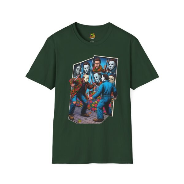 Funny Michael Myers Shirt | Jason & Michael Horror Picnic Tee - Image 29