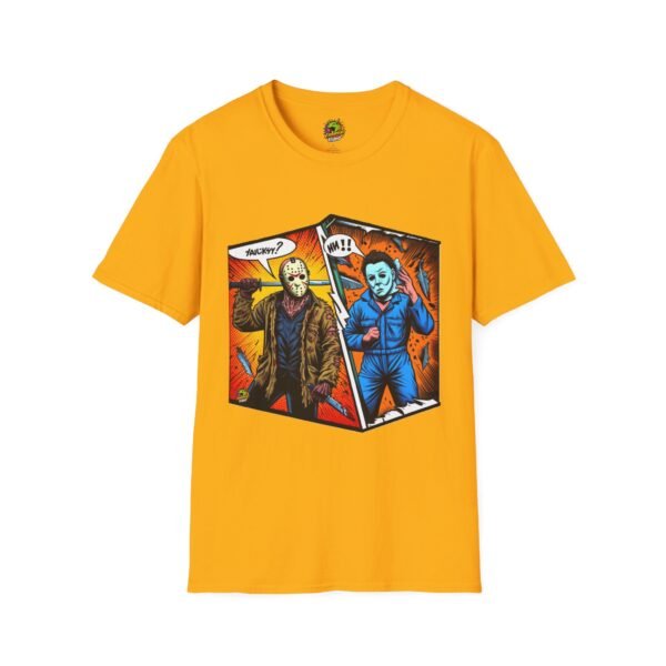 Michael Myers Vintage Shirt | Jason Voorhees Funny Halloween Tee - Image 13