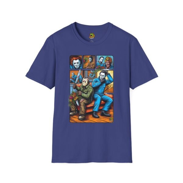 Jason Voorhees & Michael Myers Funny Shirt | Halloween Horror Tee - Image 45