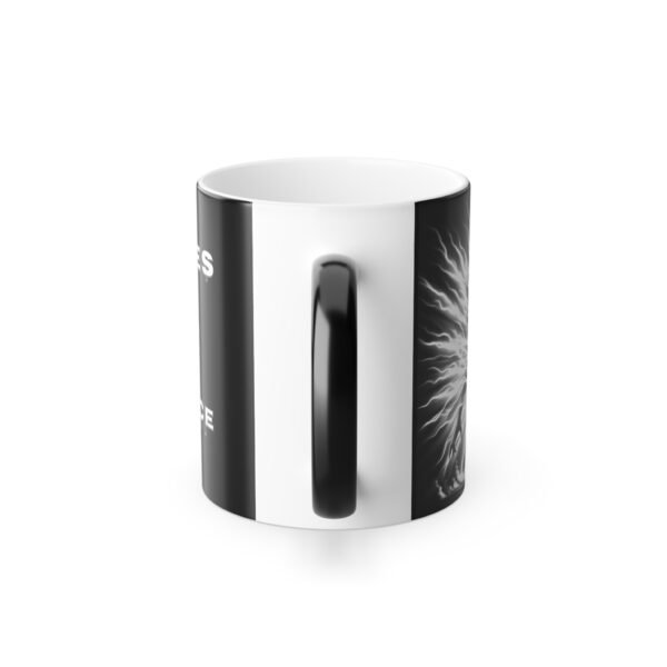 Stranger Things Eleven Final Stand heat-activated color changing mug showing revealed artwork.