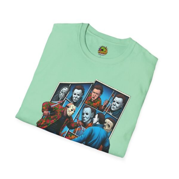 Funny Michael Myers Shirt | Jason & Michael Horror Picnic Tee - Image 28