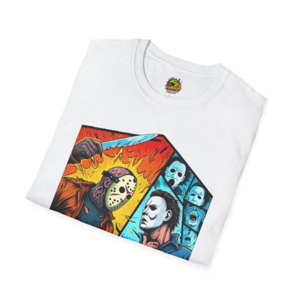 Michael Myers Vintage Shirt | Jason & Michael Halloween Tee - Image 4