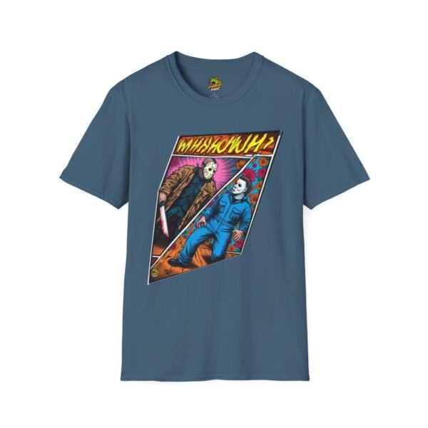 Michael Myers Funny Vintage Halloween Shirt | Horror Tee - Image 37