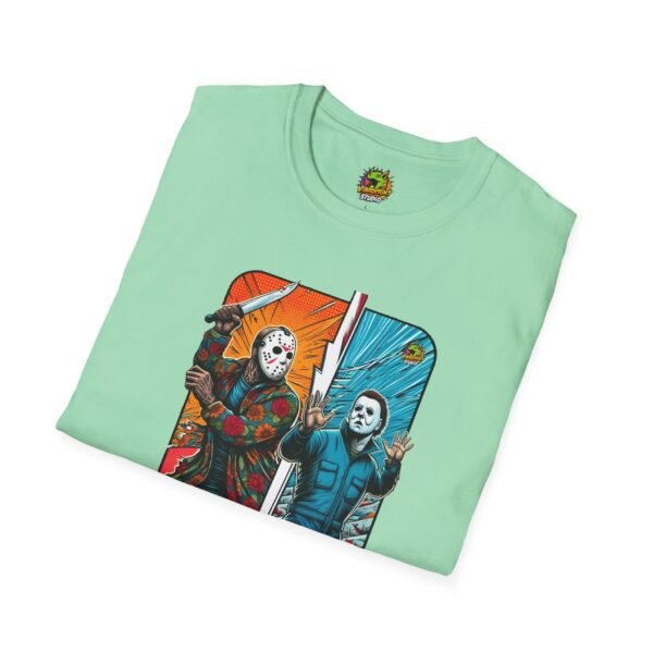 Jason Voorhees & Michael Myers Funny Horror Tee | Halloween Shirt - Image 28
