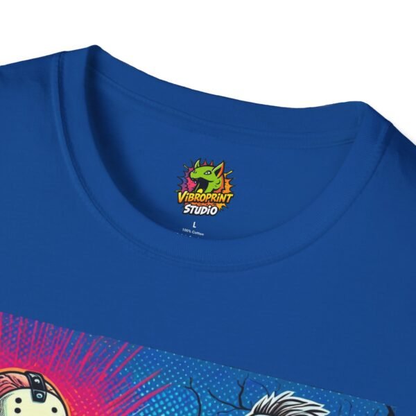 Jason Voorhees & Michael Myers Shirt | Funny Vintage Halloween Tee - Image 43