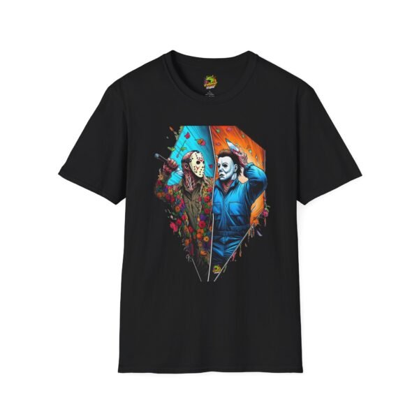 Michael Myers Vintage Tee | Jason Voorhees Funny Horror Shirt - Image 5