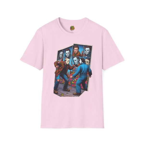 Funny Michael Myers Shirt | Jason & Michael Horror Picnic Tee - Image 57
