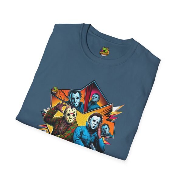 Jason Voorhees & Michael Myers Shirt | Funny Halloween Horror Tee - Image 40