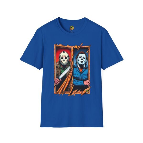 Michael Myers Vintage Tee | Jason Voorhees Funny Picnic Scene - Image 41