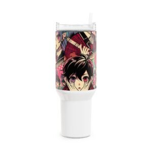Stanley Comics Tumbler | Colorful Anime Geek Drinkware | Cartoon Tumbler for Gamers