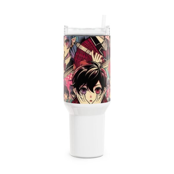 Stanley Comics Tumbler | Colorful Anime Geek Drinkware | Cartoon Tumbler for Gamers