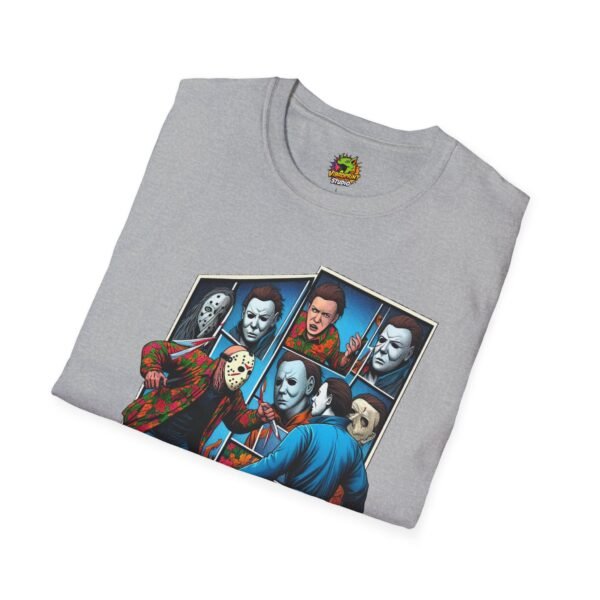 Funny Michael Myers Shirt | Jason & Michael Horror Picnic Tee - Image 12