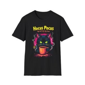Fall Seasoned Shirt | Hocus Pocus Shirt | Fall Season Shirt | Retro 80s Neon | Halloween Cat Tee | Pumpkin Spice Latte | Cute Fall