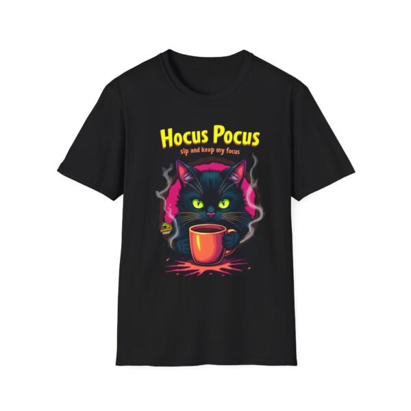 Fall Seasoned Shirt | Hocus Pocus Shirt | Fall Season Shirt | Retro 80s Neon | Halloween Cat Tee | Pumpkin Spice Latte | Cute Fall