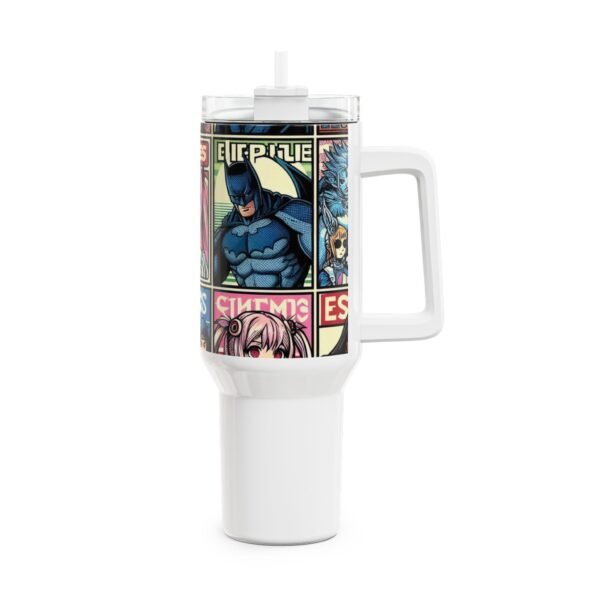 Stanley 1913 Tumbler | Comics and Anime Geek Drinkware | Colorful Cartoon Tumbler - Image 4