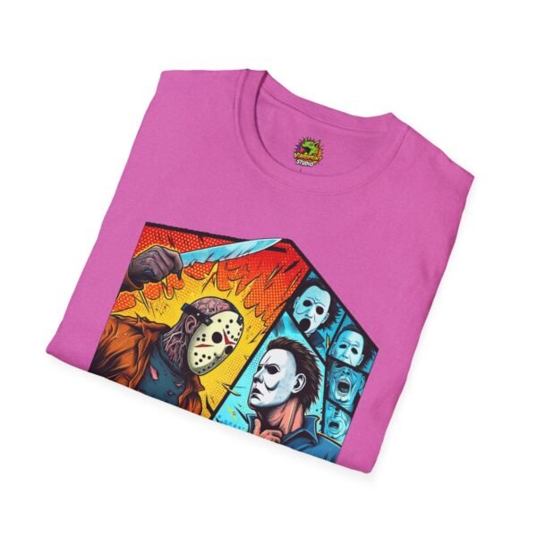 Michael Myers Vintage Shirt | Jason & Michael Halloween Tee - Image 64