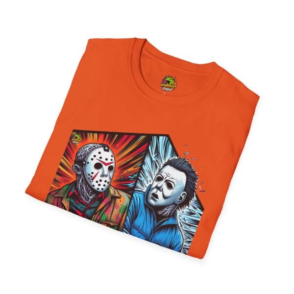 Funny Jason & Michael Myers Shirt | Halloween Horror T-Shirt - Image 20