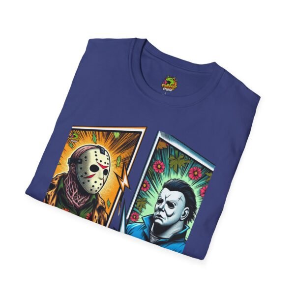 Michael Myers Shirt | Jason Voorhees Funny Vintage Horror Tee - Image 48