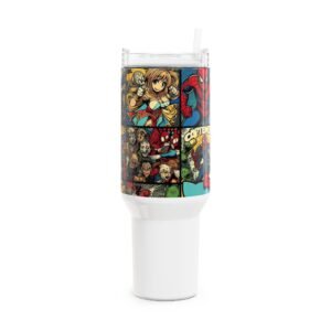 Stanley 1913 Tumbler | Geeky Drinkware for Anime Fans | Colorful Cartoon Tumbler