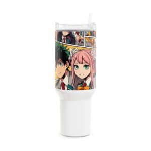 Stanley 1913 Tumbler | Anime Geek Drinkware | Colorful Cartoon Tumbler for Fans
