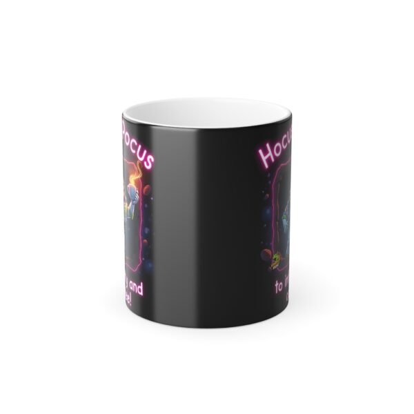 Hocus Pocus Mug | Color Changing Witchy Coffee Mug | Heat Reveal Halloween Cup | Spooky Fall Drinkware | Magical Christmas Gift
