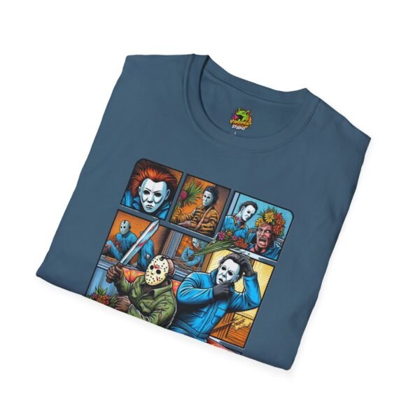 Jason Voorhees & Michael Myers Funny Shirt | Halloween Horror Tee - Image 40