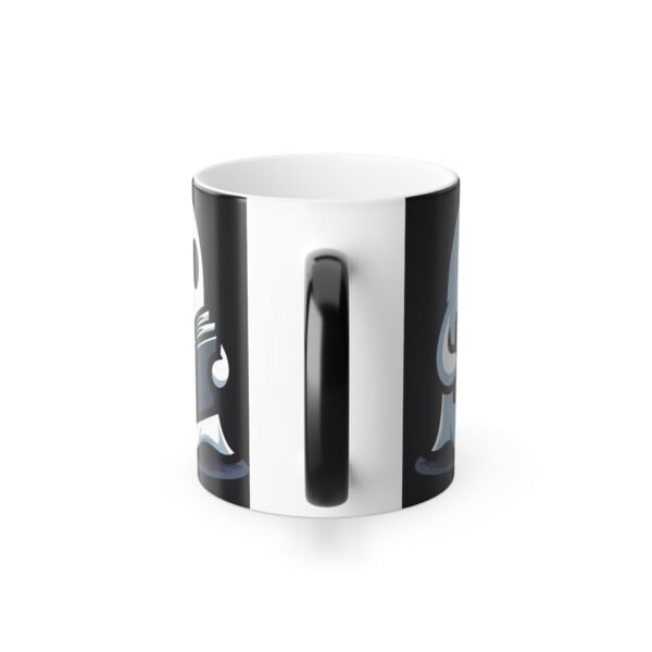 Spooky Vibes Ghost Mug - Ideal Halloween Coffee Mug, Teacher Gift, and Halloween Decor for Book Lovers - Image 2