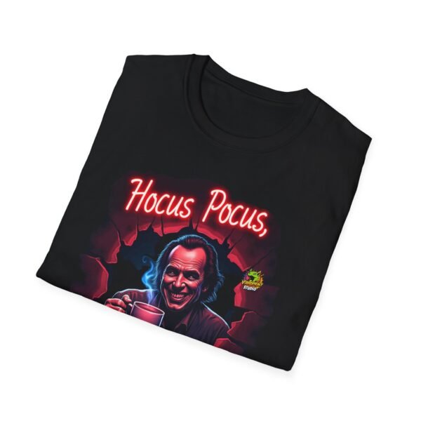 Fall Seasoned Shirt | Hocus Pocus Shirt | Fall Season Shirt | Retro 80s Vibe | Halloween Cat Tee | Pumpkin Spice Shirt | Autumn Fun - Image 4