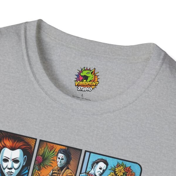Jason Voorhees & Michael Myers Funny Shirt | Halloween Horror Tee - Image 11