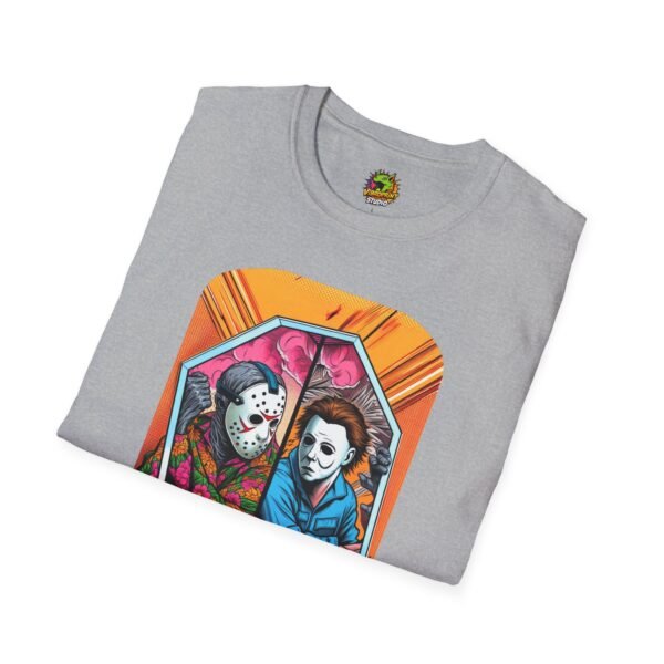 Michael Myers Vintage Shirt | Jason Voorhees Funny Horror Tee - Image 12