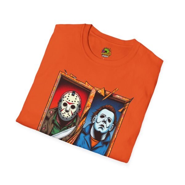 Michael Myers Vintage Tee | Jason Voorhees Funny Picnic Scene - Image 20