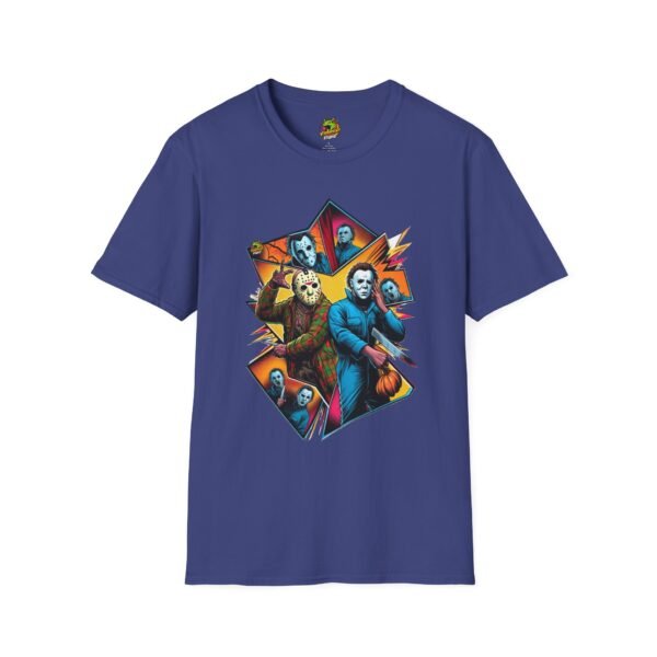 Jason Voorhees & Michael Myers Shirt | Funny Halloween Horror Tee - Image 45