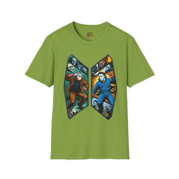 Michael Myers Shirt | Jason & Michael Funny Horror Movie Tee - Image 21