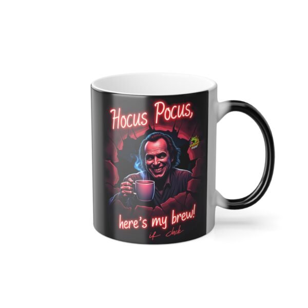 Hocus Pocus Mug | Color Changing Witchy Coffee Mug | Heat Sensitive Halloween Cup | Spooky Fall Drinkware | Magical Christmas Gift - Image 4